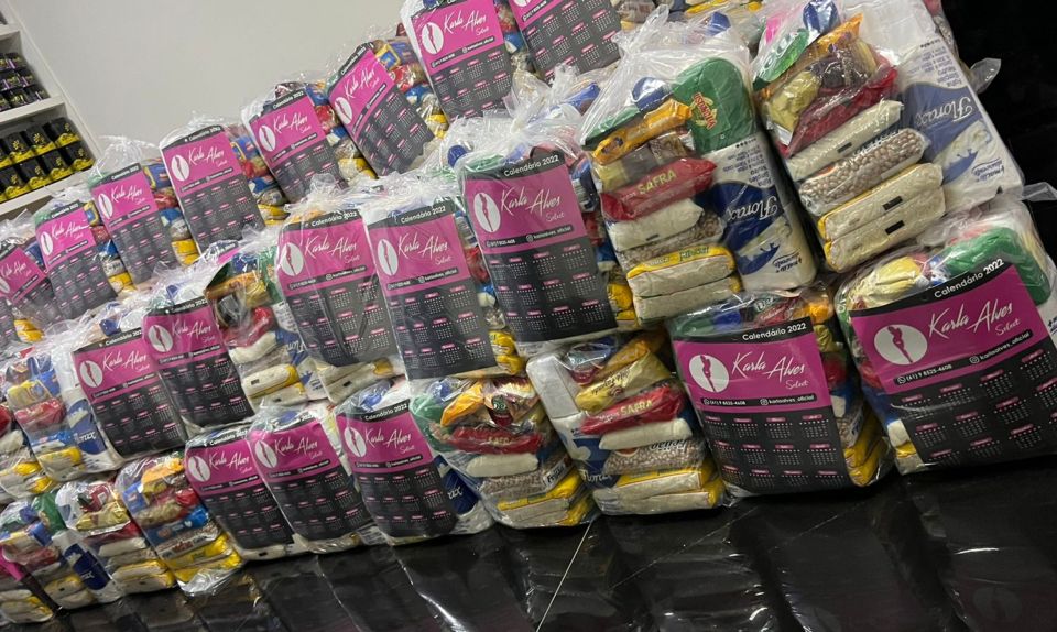 Doação de 400 cestas básicas - Foto: Divulgação
